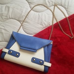 Vintage white/blue bag